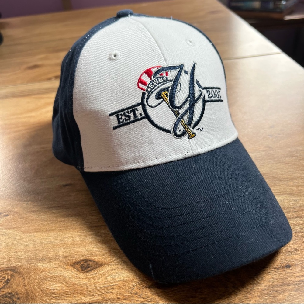 Vintage HTF Logo 2007 SWB Yankees Baseball Hat - Adjustable Embroidered Cap